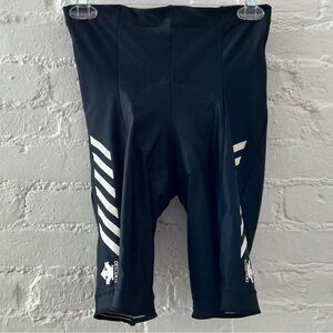 Descente Mens Black Padded 
Cycling Shorts Size XL Nylon Spandex Blend